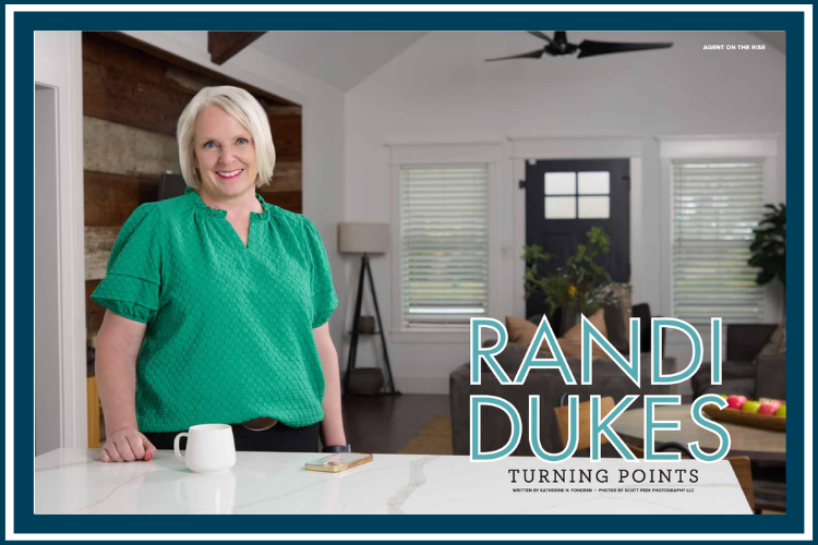 randi dukes in north dallas real producers magazine as an agent on the rise