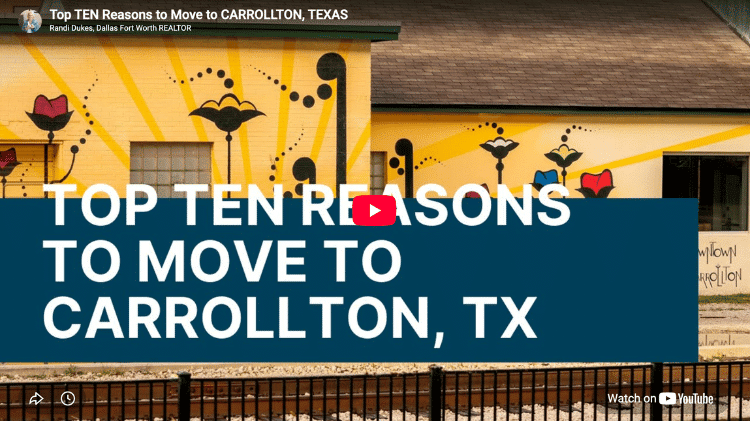 top ten reasons to move to carrollton texas