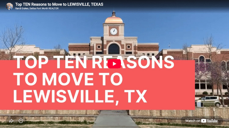 top ten reasons to move to lewisville texas