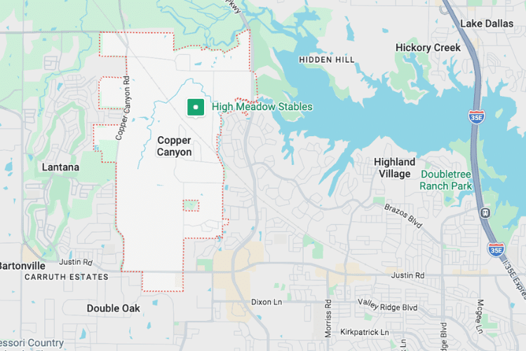 where is copper canyon texas?