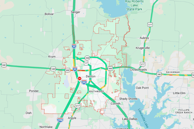 where is denton texas