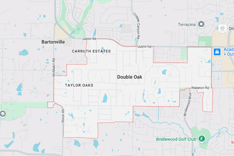where is double oak texas